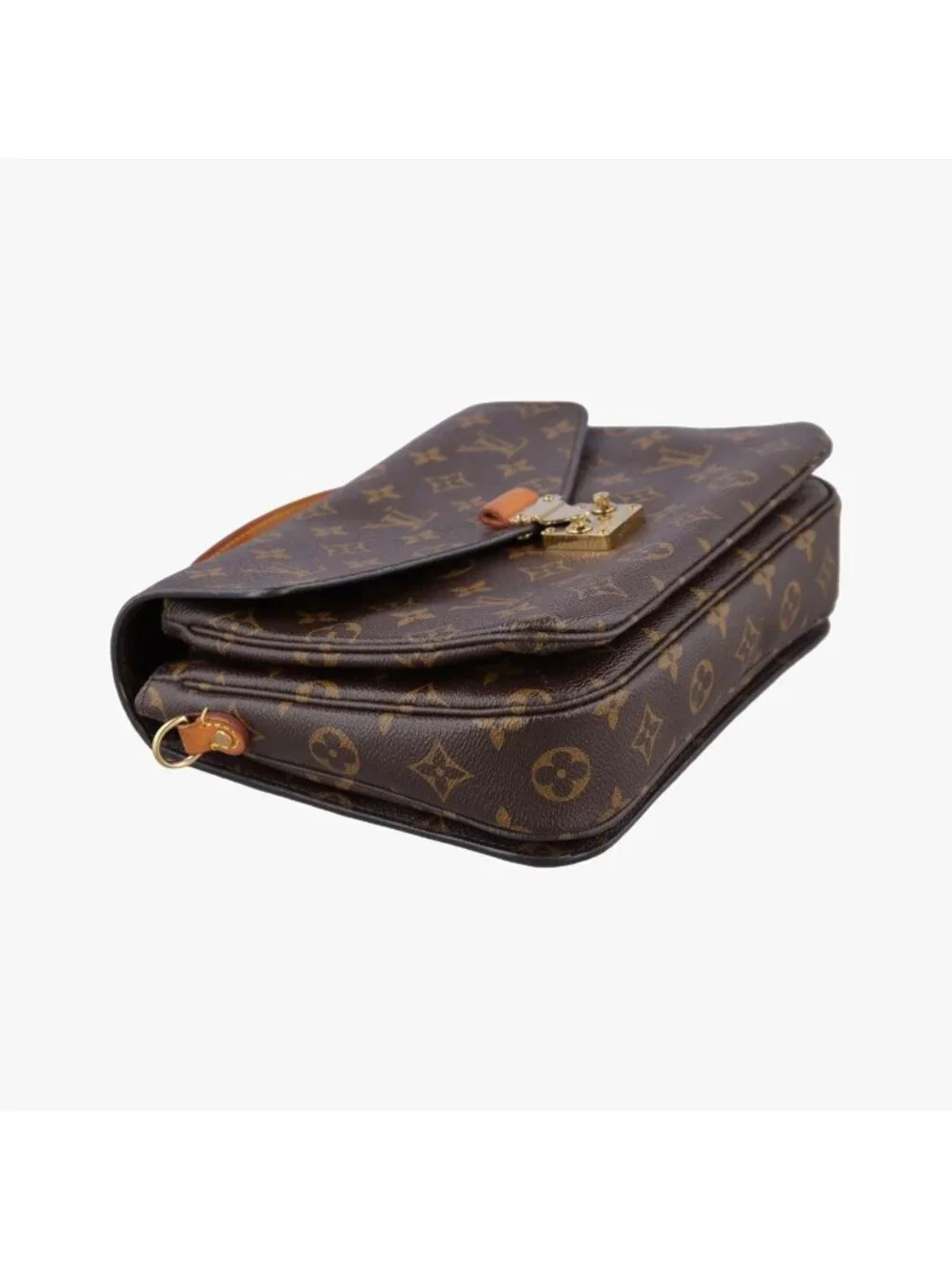 Louis Vuitton Pochette Metis MM Monogram Brown Canvas Handbag